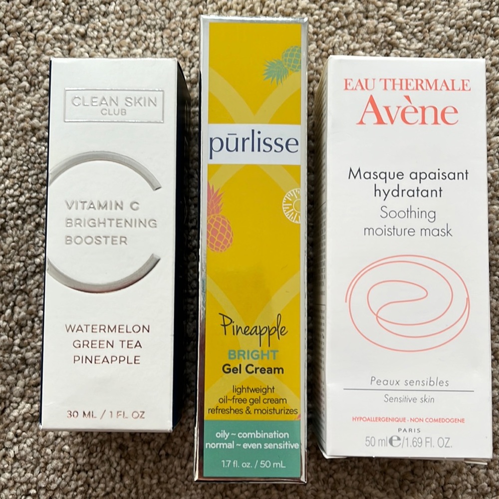 Bundle of 3 Skincare products